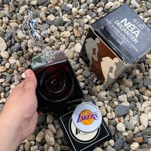 Avon NBA LAKERS Decanter Sure Winner Bracing Lotion